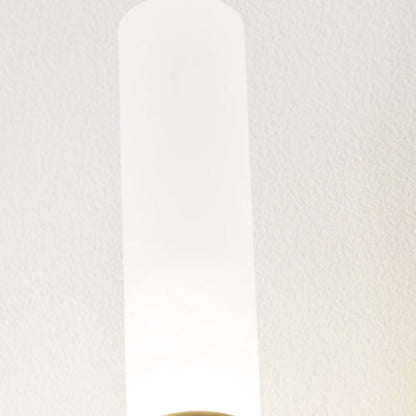 Double Arrow Brass and Acrylic Wall Sconce